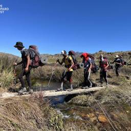 Heading up into Welbedacht kloof on day one